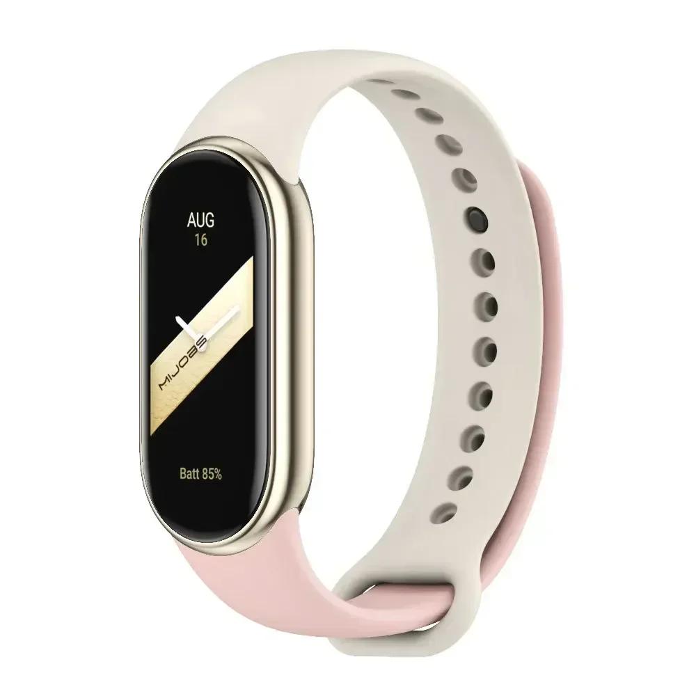 Strap for Xiaomi Mi Band 8/8 NFC Bracelet Silicone Wrist Miband 8 NFC Replacement Pulsera Correa Sport Strap for Mi Band 8