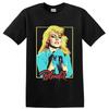 Blondie Debbie Harry Punk Rock T-shirt Sångare Porträtt Grafisk Tee Musikfläkt