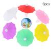 6/12pcs Wine Glass Marker Wine Charms Glasses Identifier Marker Cups Glasses Markers Silicone Glass Tongue Shape Glasses Tags