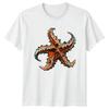 Spooky Starfish TShirt Marine Life Halloween Gift For Him And Her