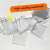 5pcs Square Refrigerator Sticker Round Acrylic Photo Magnet DIY Fridge Magnet Home Decoration