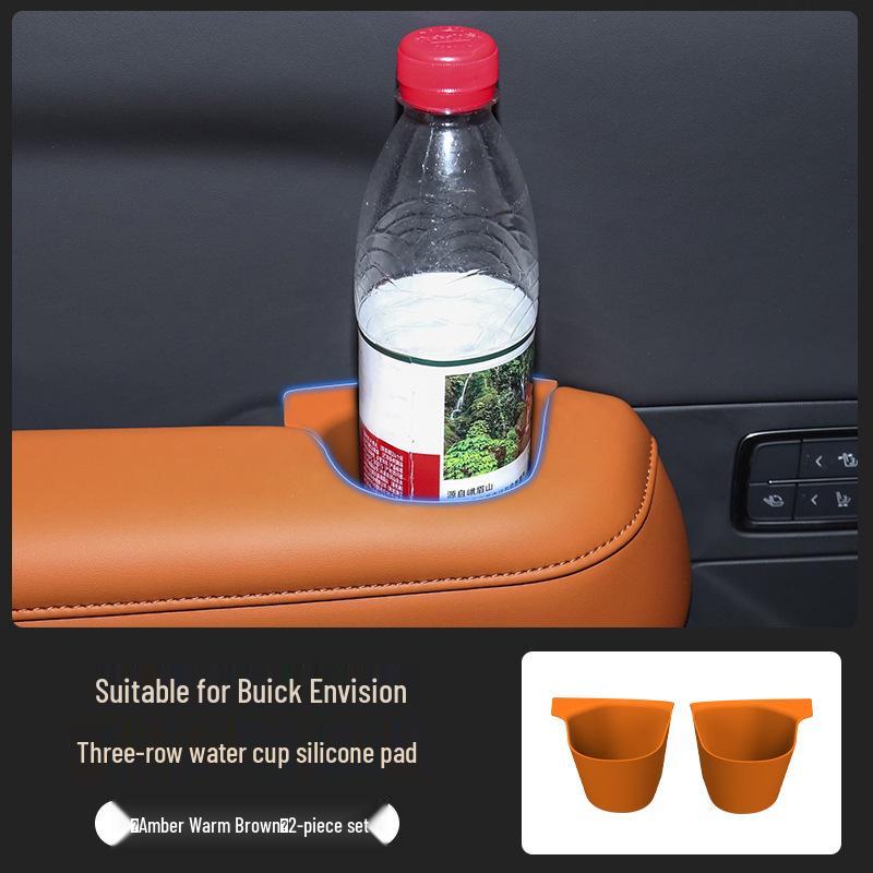 Silicone Water Cup Holder Mat for Buick Envision