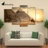 5 Piece HD Printed Ancient Egypt Pyramid Painting Pharaoh Posters and Prints Wall Pictures for Home Decor