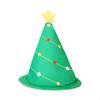 Christmas Tree Hat Accessory Headwear for Festival Role Playing Party Halloween