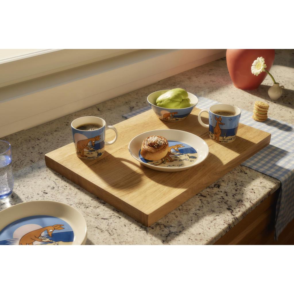 [Officially Imported] Moomin by Arabia Classic Bowl, 15cm, Sniff, Blue