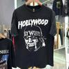 Vintage lata 90. Hollywood Hogan Hulk Hogan czarny kolor reprint Koszulka Unisex