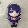 Game Genshin Impact Raiden Shogun Doll Plush Pillows 20cm Anime Cartoon Props XMAS Birthday Gift Accessories