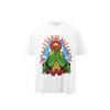 2026 New Fashion American High Street Retro Hip Hop Print Mens and Womens Short Sleeve Loose Plus Size Crew Neck TShirts