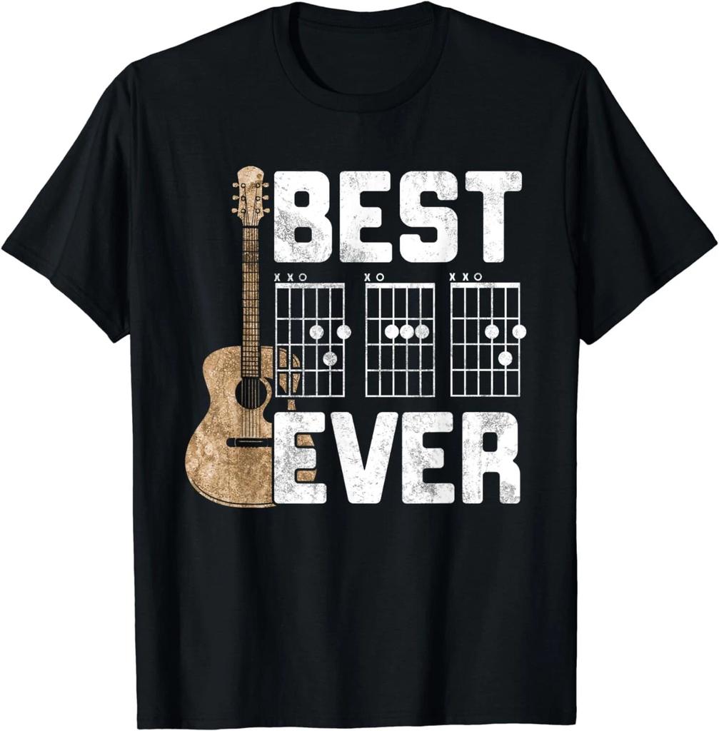 Beste Vader Ooit Gitarist Vader D-A-D Akkoord Cadeaus Cadeau Unisex T-shirt