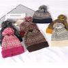Unisex Womens Winter Warm Pom Pom Hat Cable Bobble Hat Pom Wooly Cap Knitted Beanie Cap