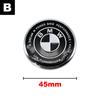3D ABS Steering Wheel M Emblem Badge Cover For BMW E46 G80 F48 E84 G01 X6 G07 F30 G11 X1 X3 X5  Auto Styling Tuning Accessory HA8