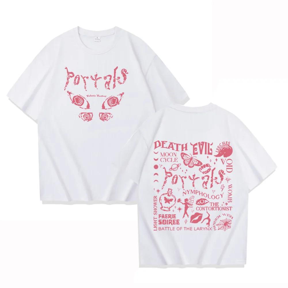 Vintage Melanie Martinez T-shirts Street Style T-shirts Unisex Kvinnor Män Hip Hop Toppar Bästa Accessoaren för Musikfans