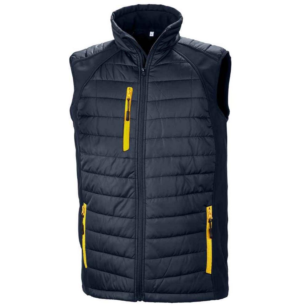 Result Genuine Recycled Unisex Adult Compass Softshell Padded Gilet