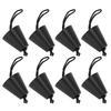 8PcsCelsiusSet Kayak Scupper Plug Silicone Drain Hole Bung Stopper with Lanyard for Canoe