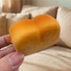 Jucărie de strâns pâine cu creștere lentă, cu miros de lapte, PU moale, breloc Fidget, textură realistă, gadget de ameliorare a stresului și decompresie pentru copii și adulți