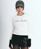 Nigaennikol Layered Pintuck Long Sleeve Top_Ivory