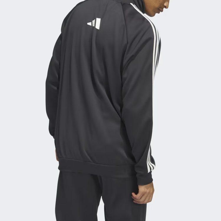 adidas Jackets Men's Black Stand Collar Moderate Other IL2189