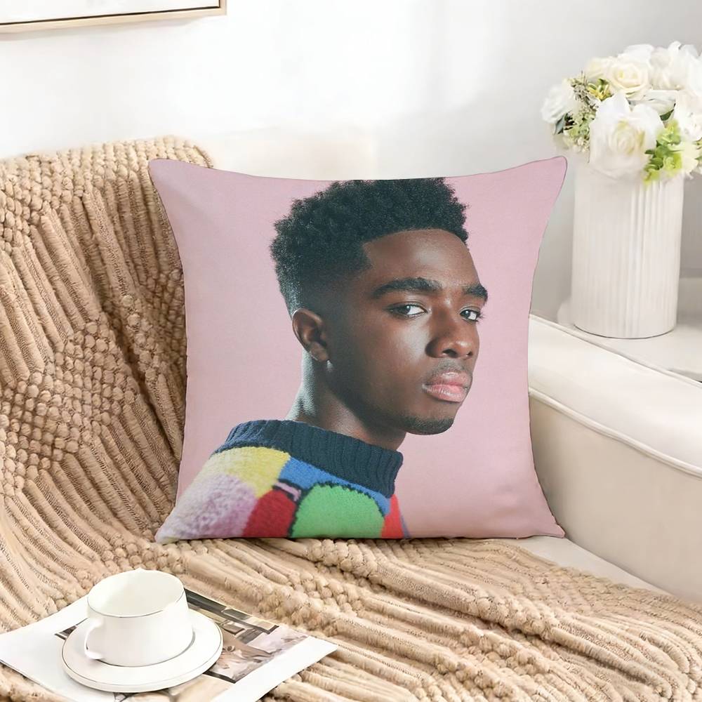 COOL Boy CCaleb MMcLaughlin Pillow Case Square DoubleSided Sofa Cushion Cover Bedroom Bedside Pillow