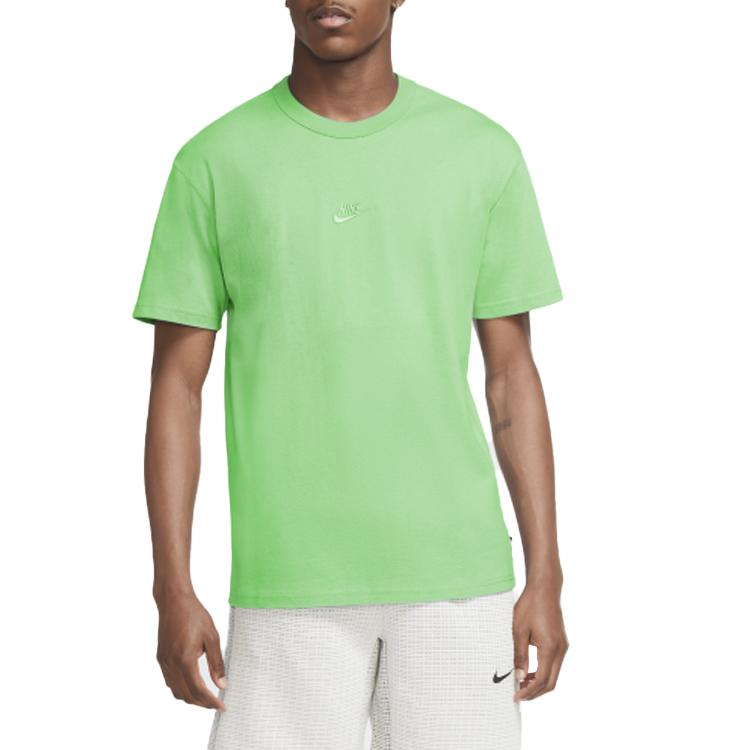 Nike Embroidered Logo Short Sleeve T-Shirt Men Tops Green DB3194-390