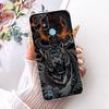 Clear Cover For Realme C21 Case RMX3201 Cute Cat Fashion Butterfly Funny Painted Phone Casing For Real me C21