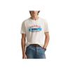 Polo Logo Round Neck Short Sleeve T-Shirt Men Tops White 710965007-001