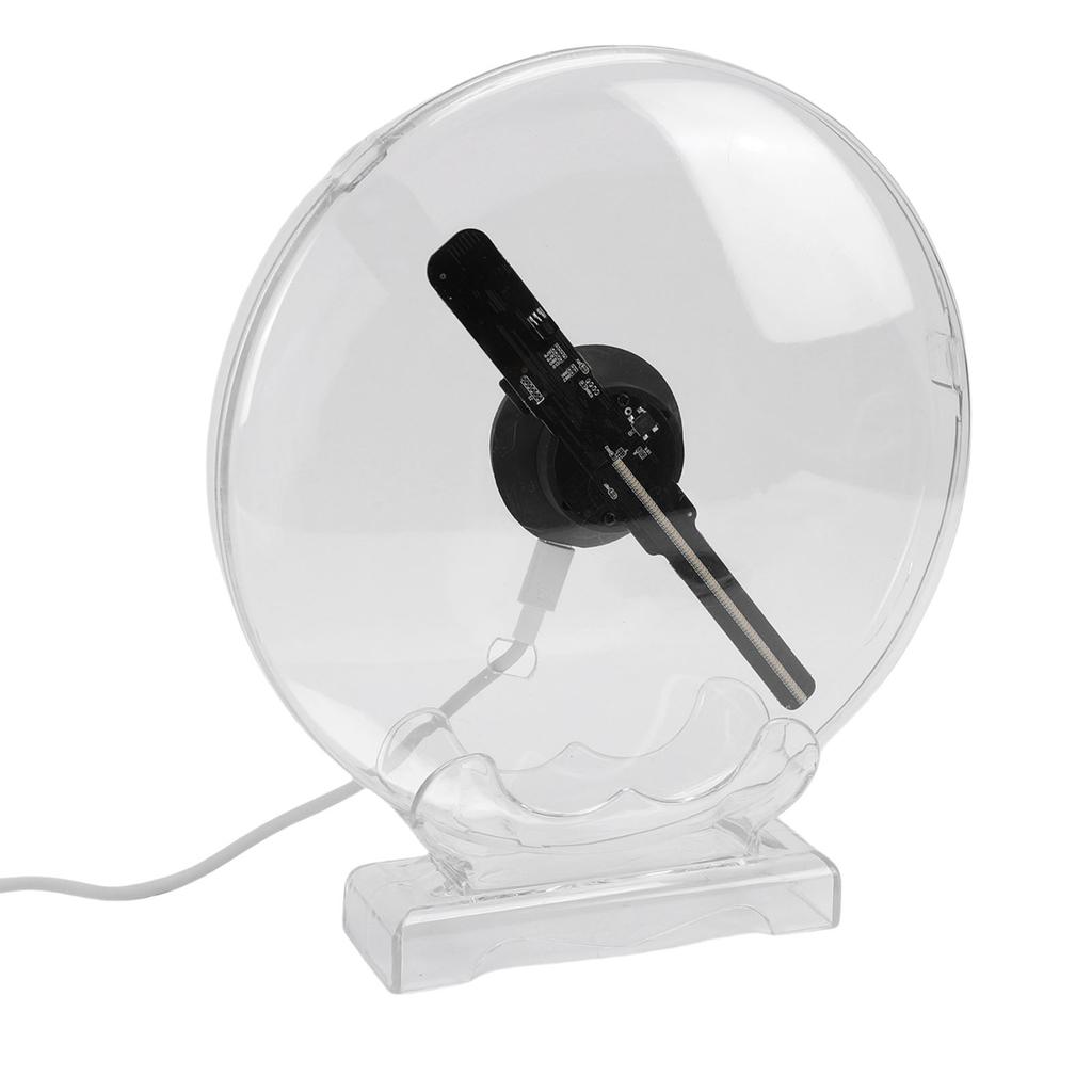 Ventilateur Hologramme 3D Télécommande Affichage Publicitaire Projecteur Hologramme 3D avec 80 LED Haut-parleur Bluetooth pour Magasin Commercial Panneau Fête