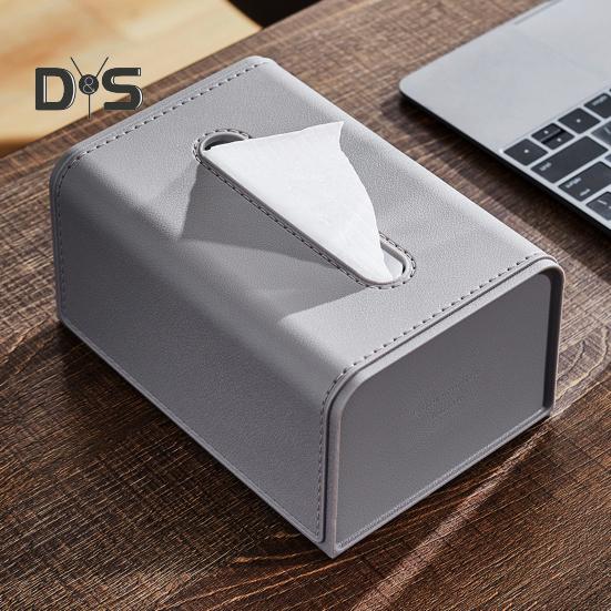 Tissue Box Cover Holder Large Capacity Waterproof Easy To Clean Disposable Paper Hand Towels Storage Holder