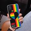 Love Is Love LGBT Rainbow Phone Case For Samsung Galaxy A52 A32 A22 A12 A51 A31 A50S A30S A20S A10S Note 20 Ultra 10 Plus S10 A7