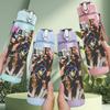 1PC Vintage Multi People Band Group Portrait Print 750ml Portable Sports Water Bottle Leakproof Travel Gym Drink Cup