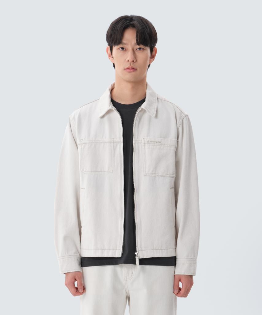 Snowpeak Apparel Denim Jacket (S25Zmfjk76) Ivory