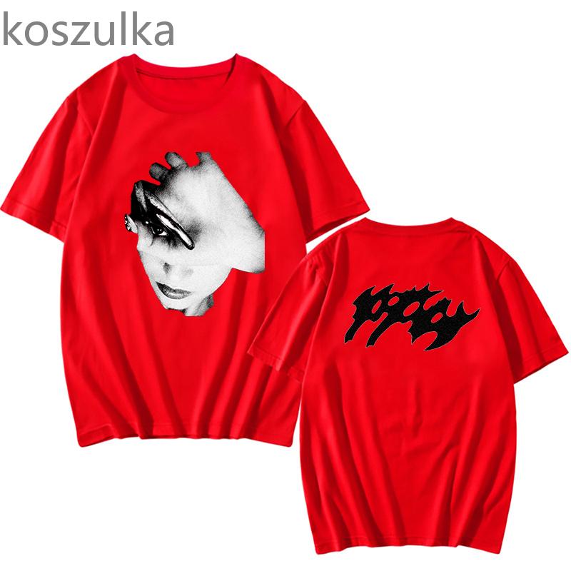 Poppy Album Retro Nieuwe Uitweg T-shirt Korte Mouw Zomer Dames T-shirts Casual Puur Katoen Unisex Fans T-shirts Unisex Kleding