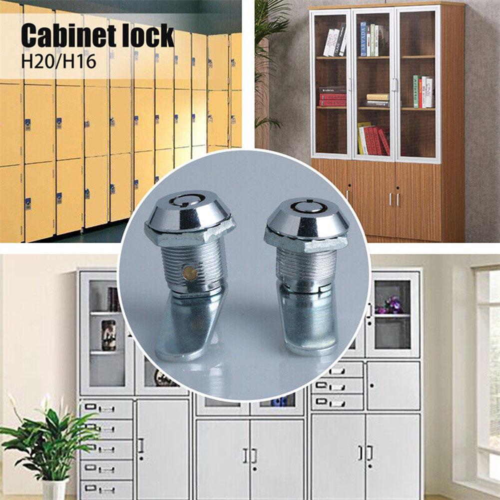 Mailbox Lock Cylinder Cabinet Locker Bright Chrome