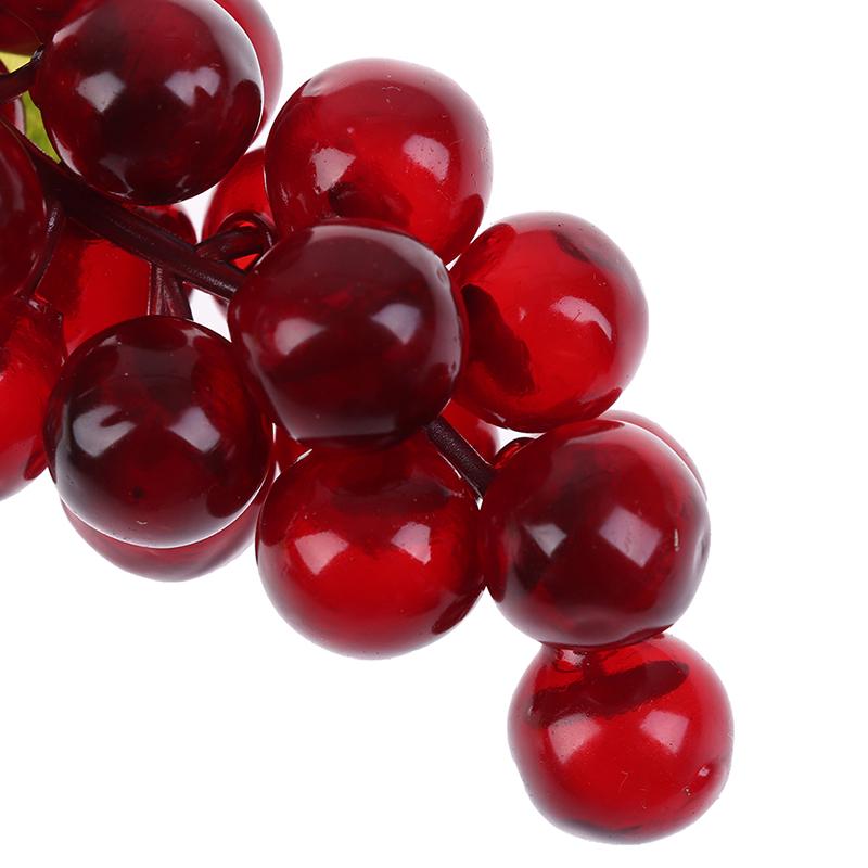Echte künstliche Früchte, Trauben, Kunststoff, für Zuhause, Garten, Hochzeit, Party, Dekoration