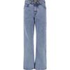 Urban Classics Womens/Ladies Denim Cropped Straight Leg Jeans