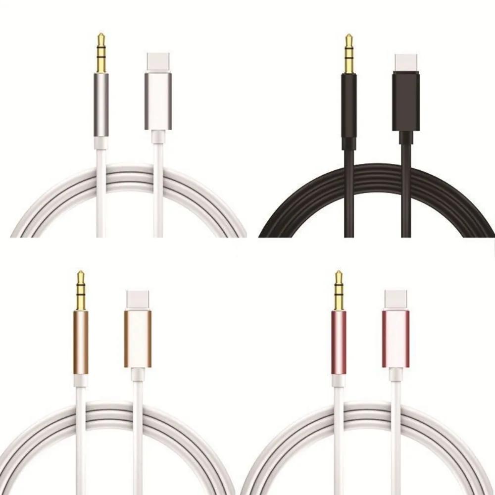Usb Type C To 3.5mm Aux Audio Cable Headset Speaker Headphone Jack Adapter Car Aux for Samsung S20 Plus Note 20 S21 Ultra Tab S7