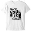 Black-Sabbath Shirt im Black Flag Logo Vintage Grafik - Band Grafik T-Shirt Klassisches T-Shirt