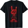Rock & Roll Teufelssgruß Rocker Konzert T-Shirt