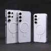 Samsung S26 Clear Ultra Skin-Feel Magnetic Drop-Proof Protective Phone Case