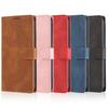 Applicable To iPhone17 Mobile Phone Leather Case 16Pro Solid Color Matte Card Wallet Protective Case 15plus Bracket