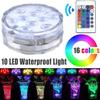 LED24 Key Remote Control Colorful RGB Diving Light Luminous Fish Bathtub Light Bathing Landscape Vase Fountain Underwater Light