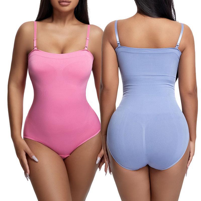 Odpinane ramiączka Bezszwowe modelujące body dla kobiet Bez ramiączek Kontrola brzucha i podnoszenie pośladków Obcisły cincher talii Plus size Body shaper