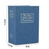 Dictionary Mini Book Safe Security Key Locker Money Hidden Secret Safe Key Safe Box Cash Money Coin Storage Jewellery Lock Box