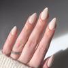 Fake Nail  Patch Nail Patch Naked Almond Nail Almond Type Fake Nail  Patch Short Almond 30 Pieces