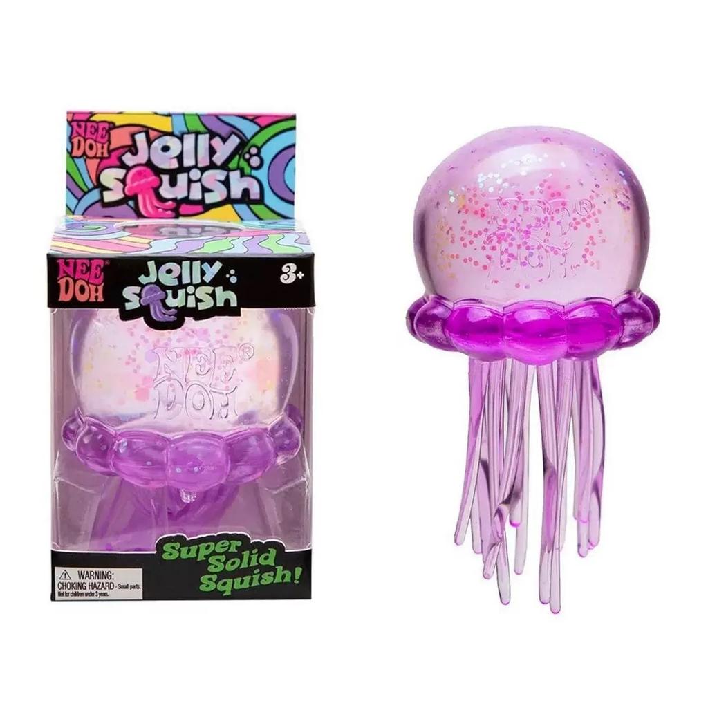 Schylling Needoh Jellyfish Squeezing Toy Blind Box Cube For Stress Relief And Release Toy For Pinching And Playing Gifts