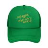 Happy ST PATRICKS DAY Mesh Foam Trucker Hat Fashion Unisex Breathable Meshback Sun Caps Adjustbale For Casual Headwear