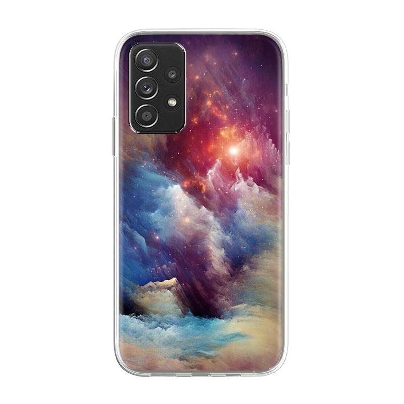 Fall für Samsung A52 Abdeckung Galaxy A32 A51 5G 4G Abdeckung Nette Cartoon Samsung A33 A53 A03S A 32 52 A52S 5G Luxus Telefon Funda Capa