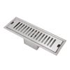 304 Stainless Steel Floor Drain Rectangular Channel Drain Durable Shower Floor Drain  Balcony