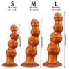 Liquid Silicone Huge Dildo Masturbator Pull Beads Anal Plug Sex Toy Fisting Realistic Penis Big Dick Strap On Cock