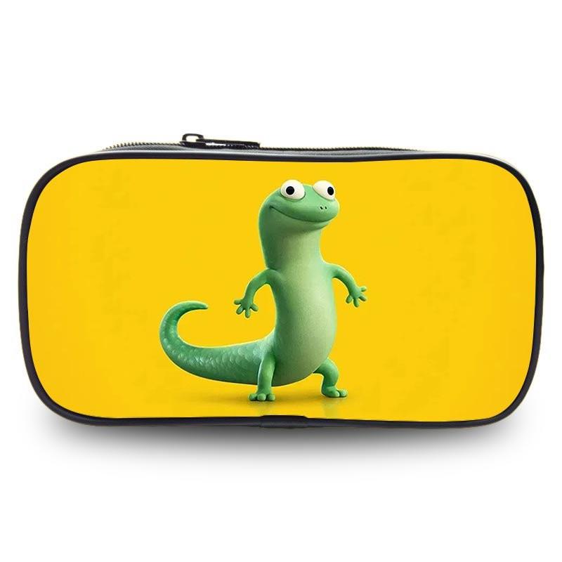 Kinder-Federmäppchen Grundschüler - Mit Cartoon-Aufdruck Oxford-Stoff Schreibwaren-Tasche Langlebig Süßes Design