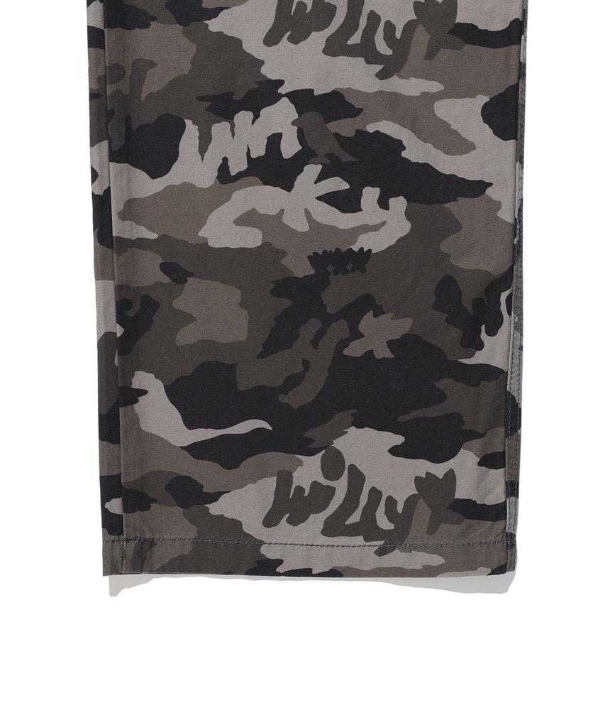 WACKY WILLY Straight Cotton Fatigue Banding Pants Pattern